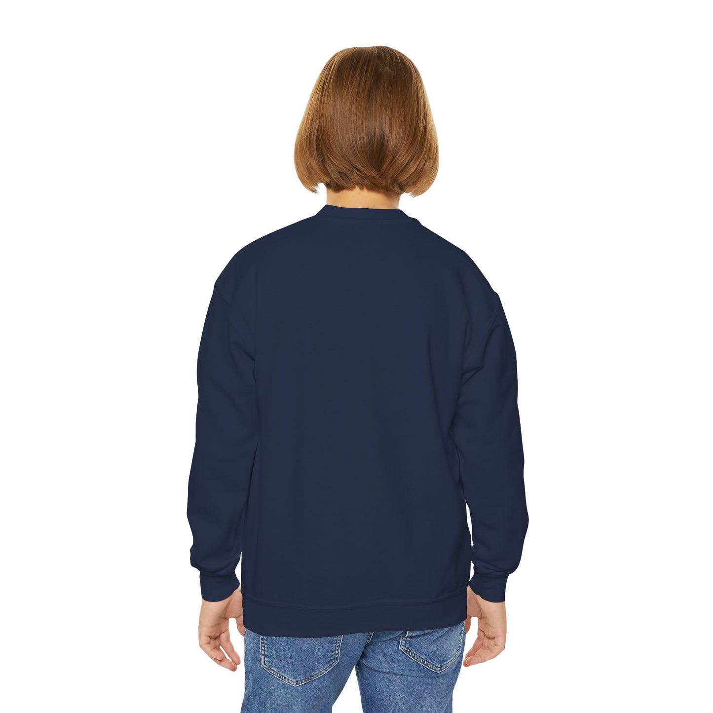 North Mianus I love NMS Youth Crewneck Sweatshirt