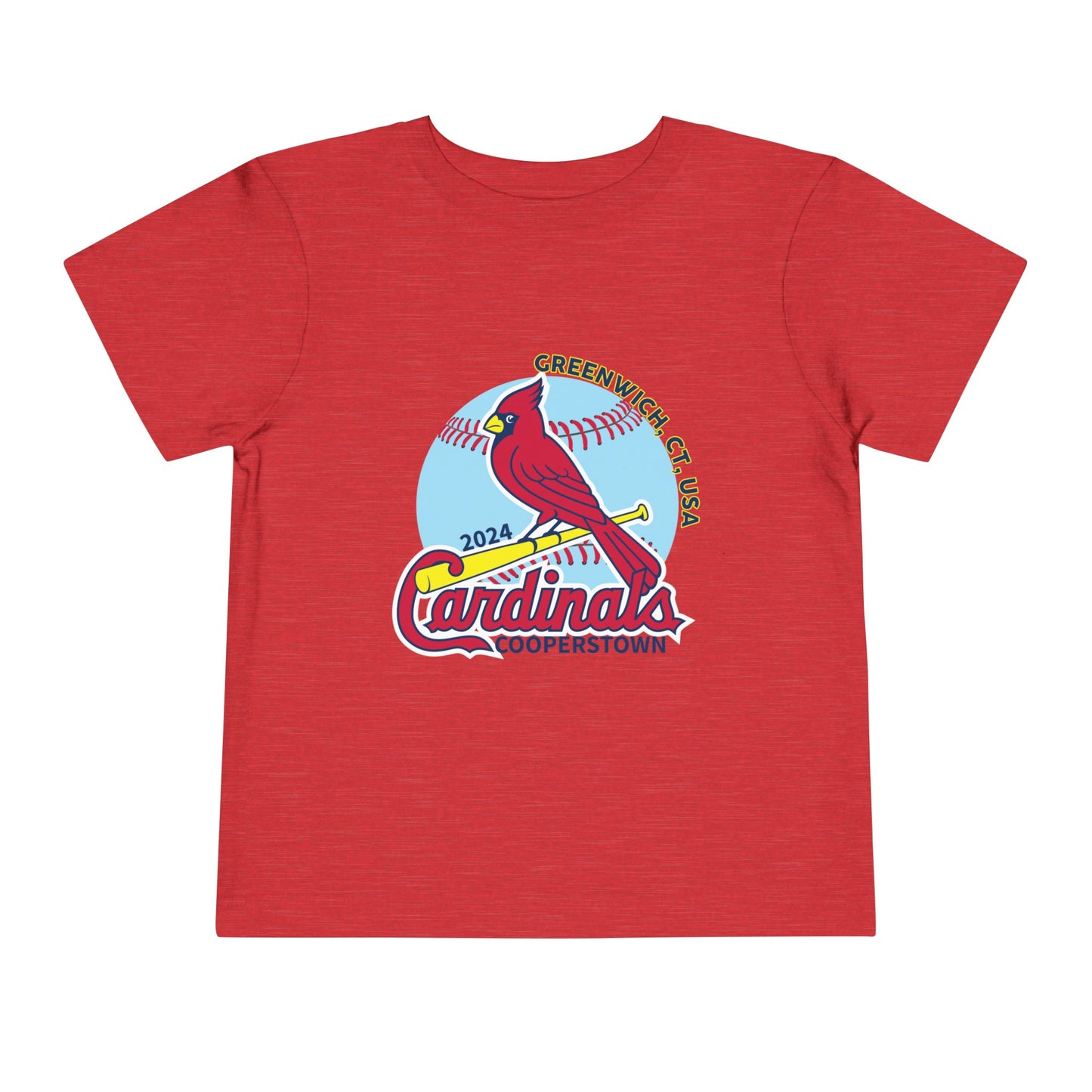 Cardinals Toddler Short Sleeve Tee Bella and Canvas