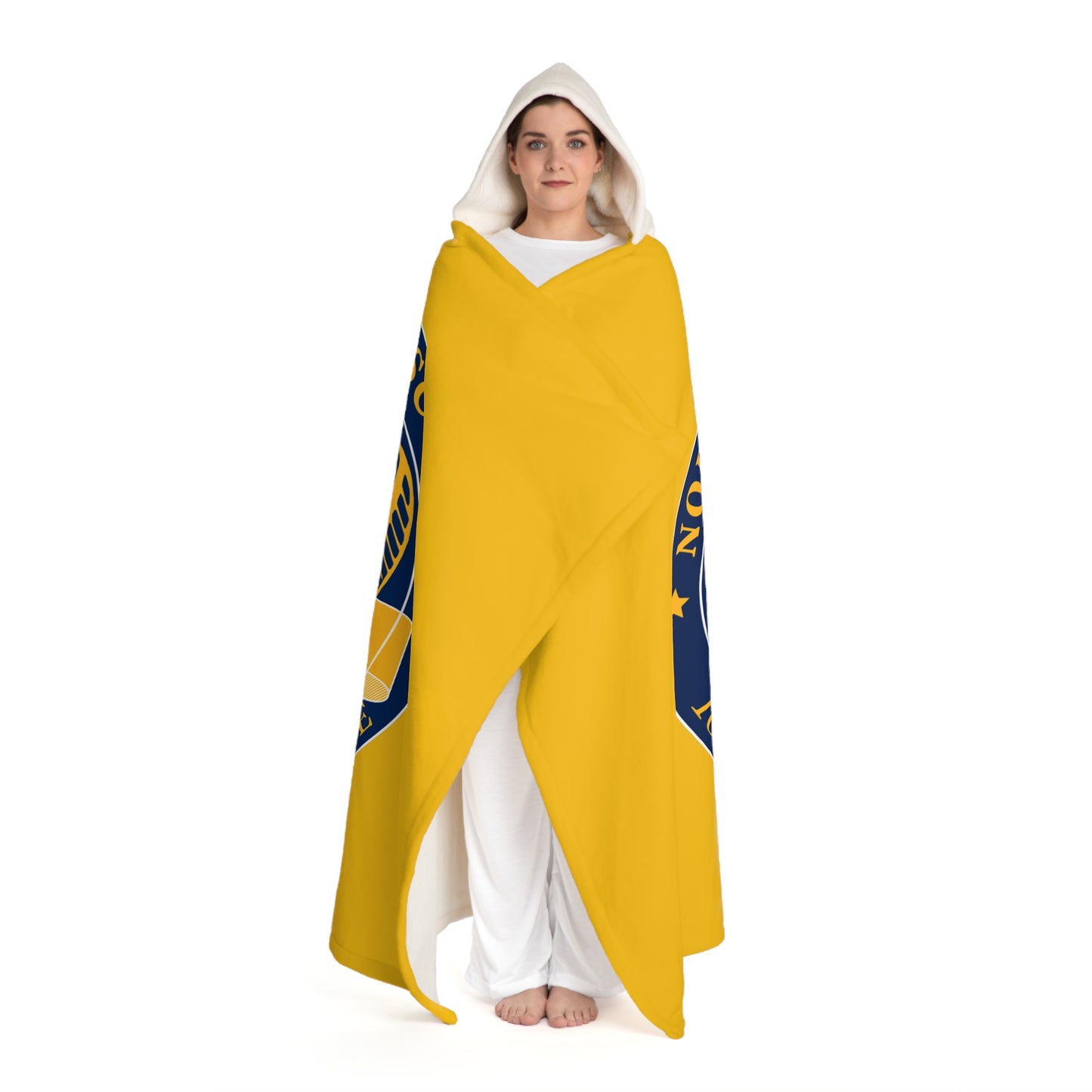 NMS 100 Years Hooded Soft Blanket