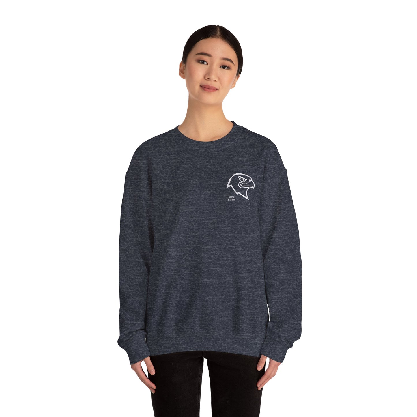 NMS Hawks Cozy Adult Collegiate Sweatshirt, Unisex Crewneck