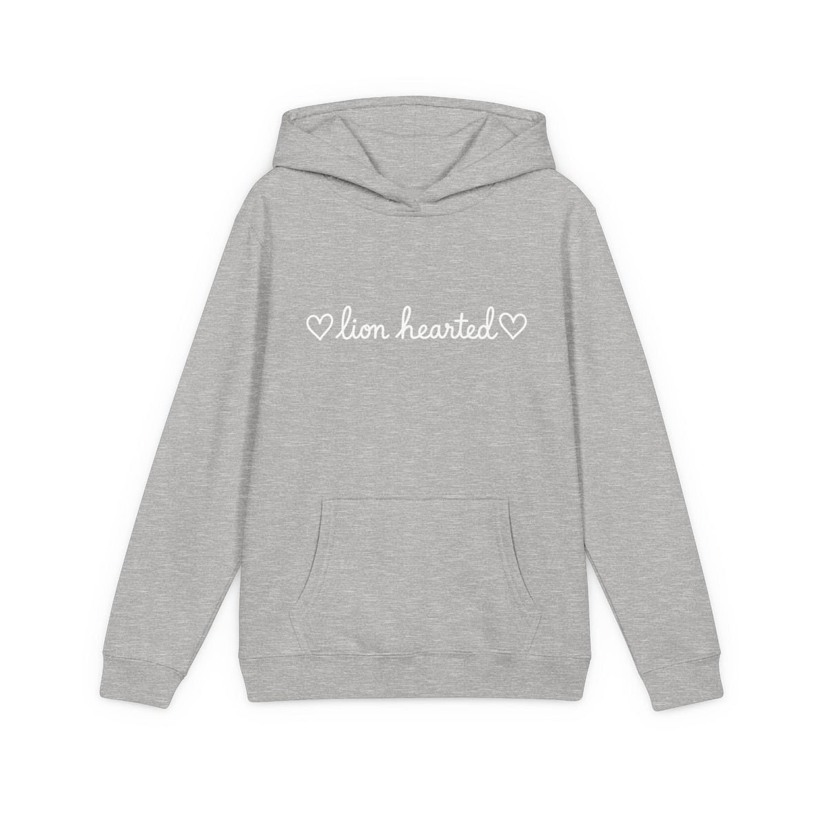 The Leffell School Youth Lion Hearted fleece Hoodie