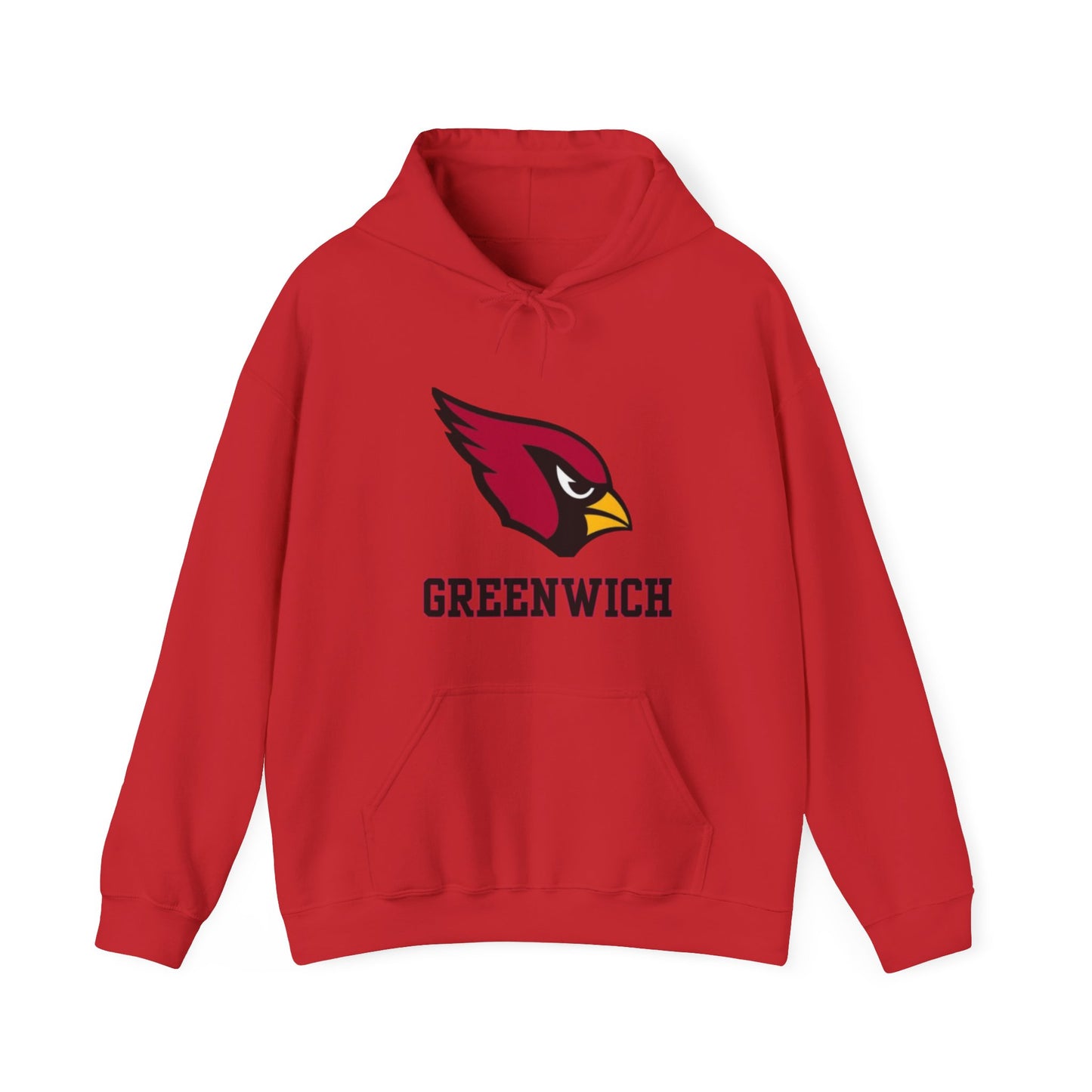 Greenwich white hoodie, Gift for Graduate, Gift for GHS Student, Unisex Heavy Blend™ Hooded Sweatshirt