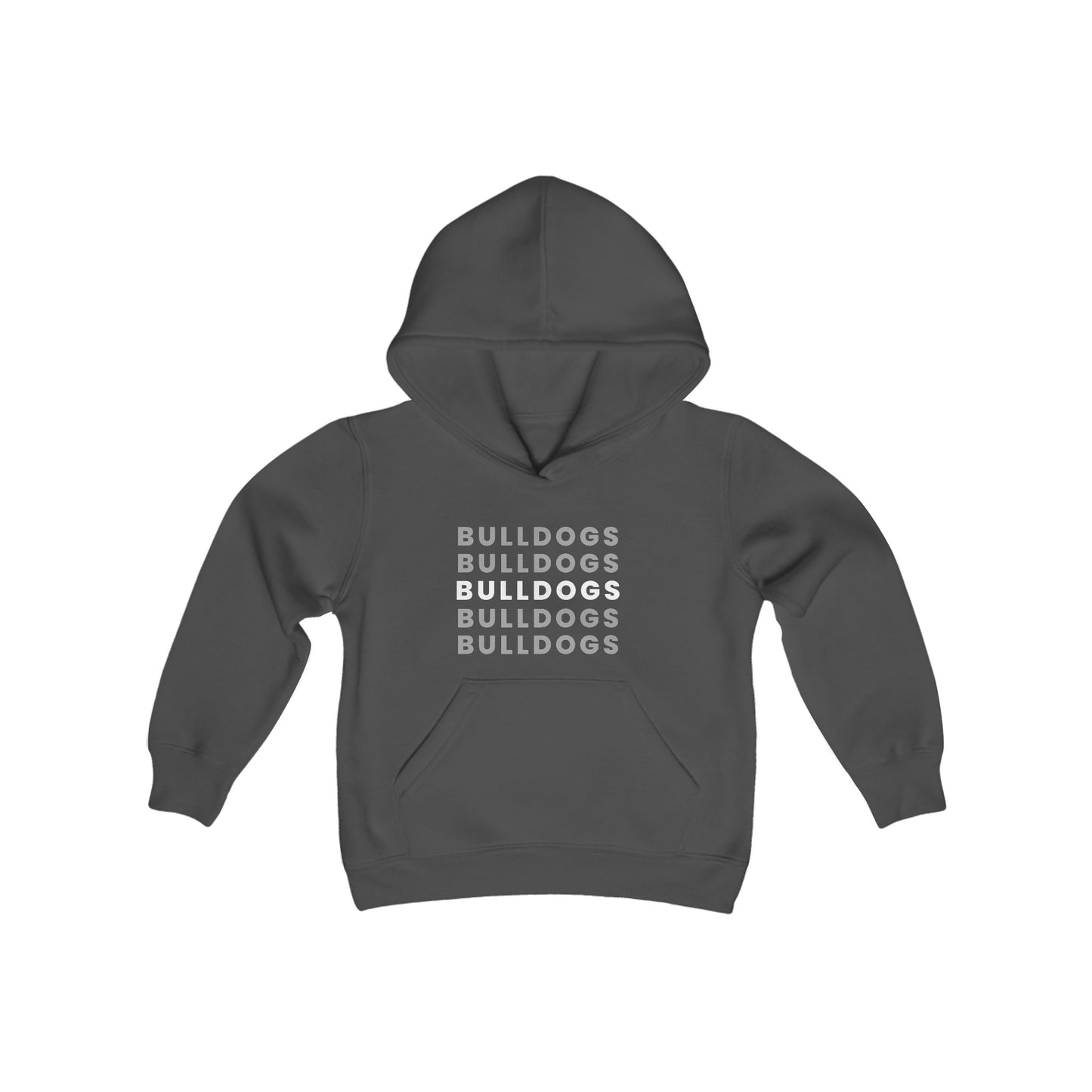 Bulldogs Cheer In My Cheer Era Hoodie Sweatshirt, Cheerleader Sweatshirt, Cheer Hoodie, Kids Cheer Youth Heavy Blend Hooded Sweatshirt