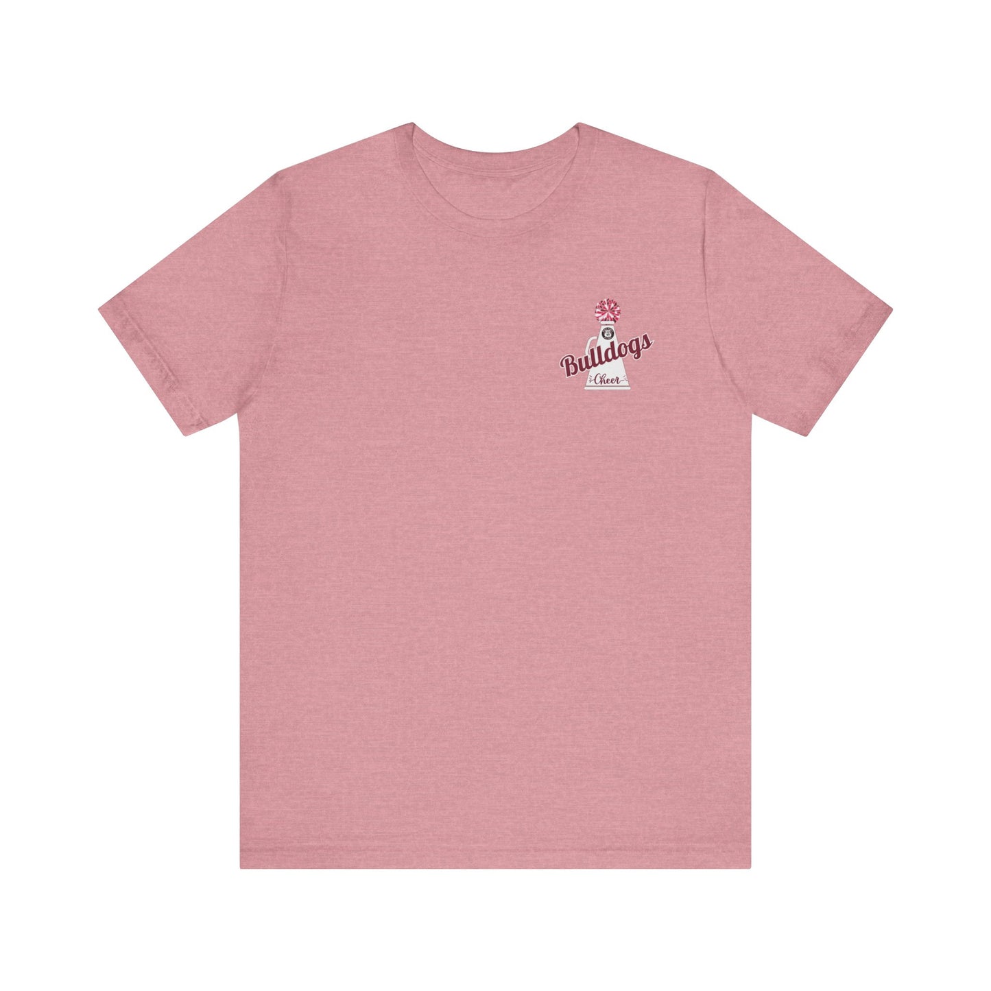 Bulldogs In My Cheerleader Era ADULT Unisex Jersey Short Sleeve Tee