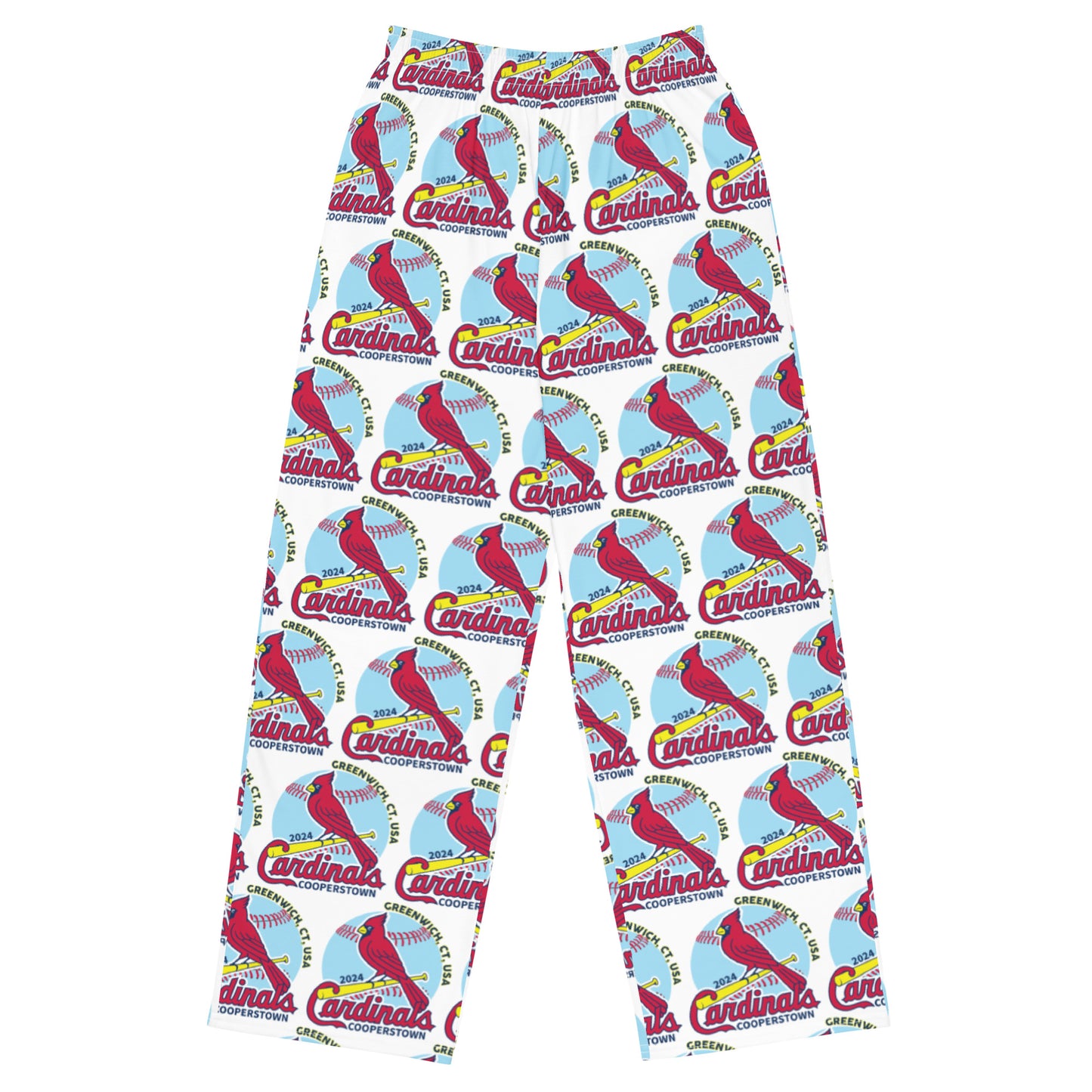 Cardinal Adult All-over print unisex wide-leg pants