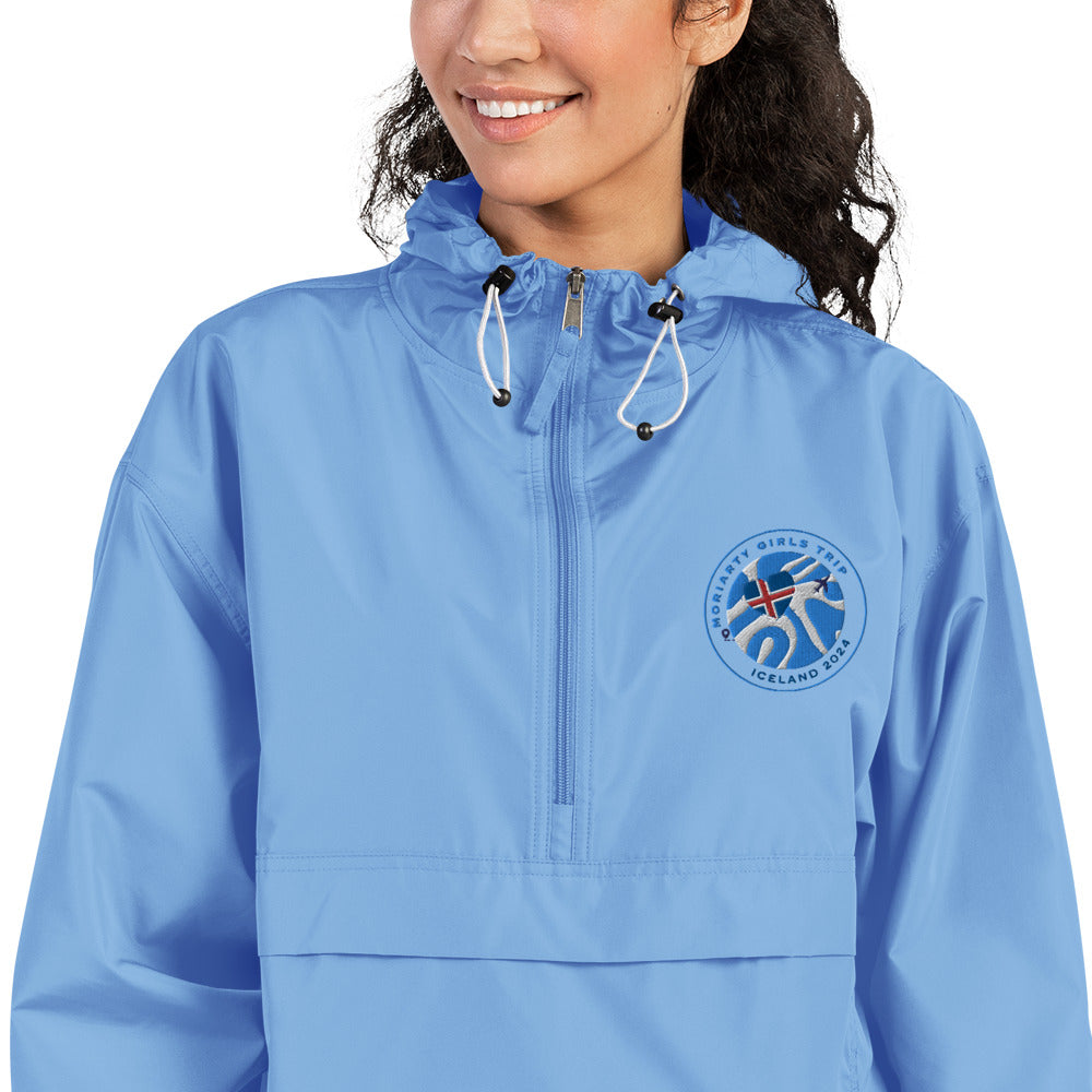 Iceland Embroidered Champion Packable Jacket