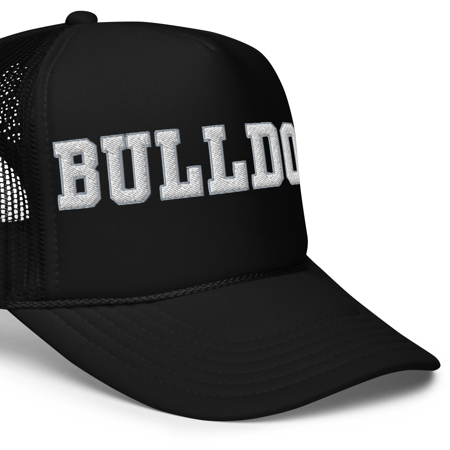 Bulldogs Puff Embroidered Foam trucker hat