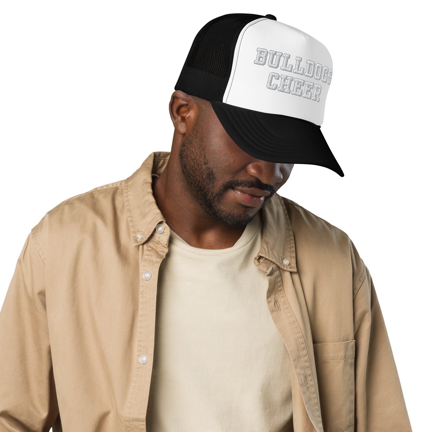 Bulldogs Cheer Foam trucker hat