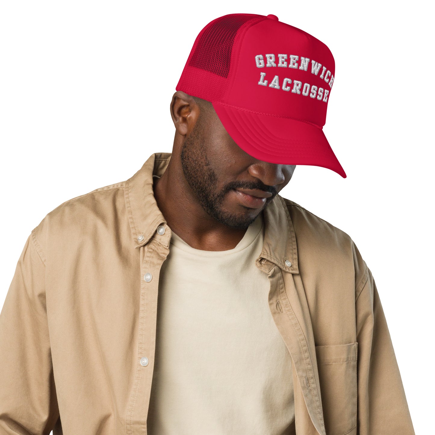 Greenwich Lacrosse Foam trucker hat