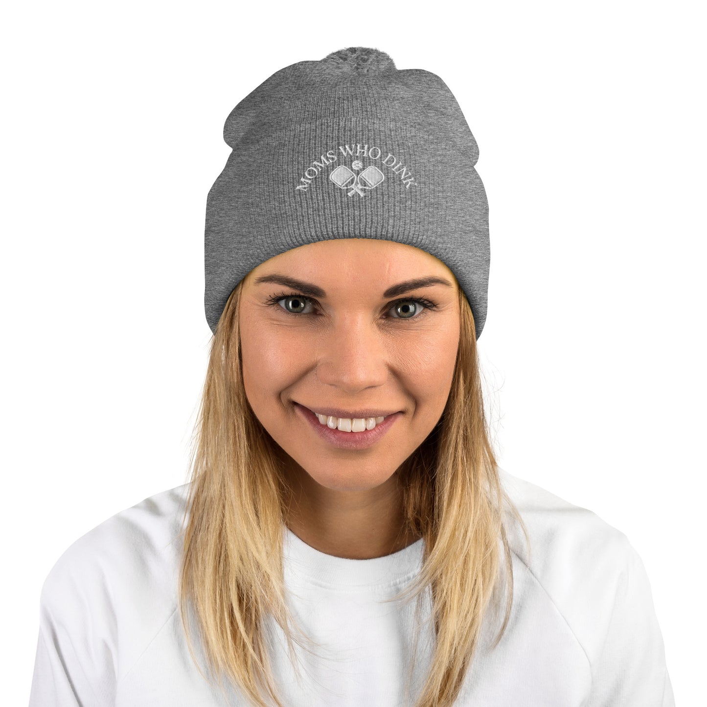 Pickleball Pom-Pom Beanie