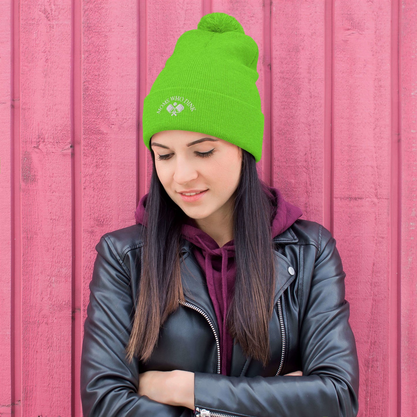 Pickleball Pom-Pom Beanie
