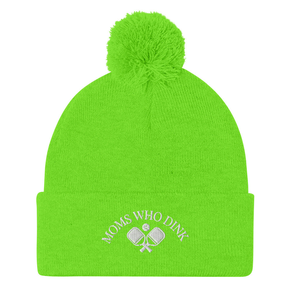 Pickleball Pom-Pom Beanie