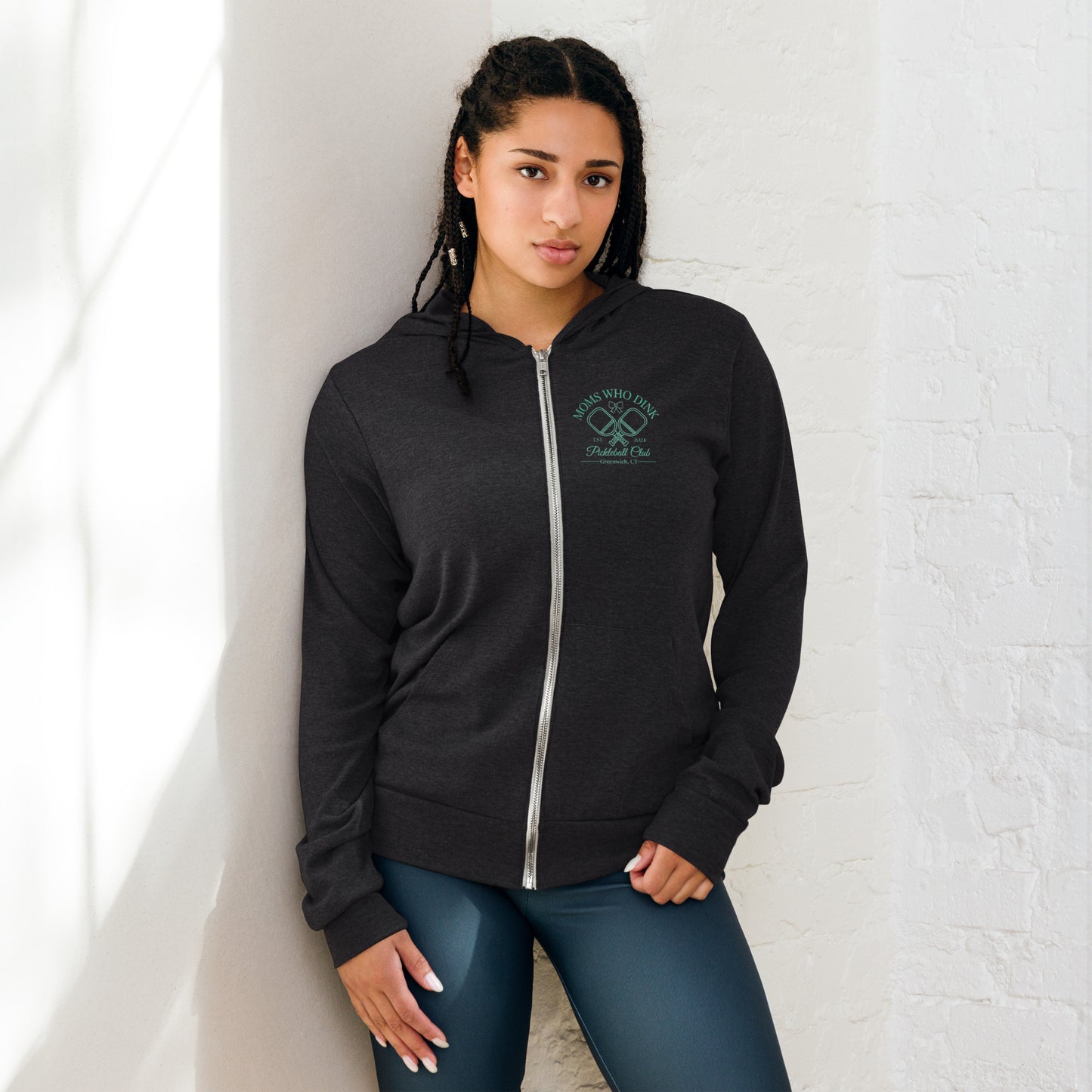 Pickleball Unisex zip hoodie