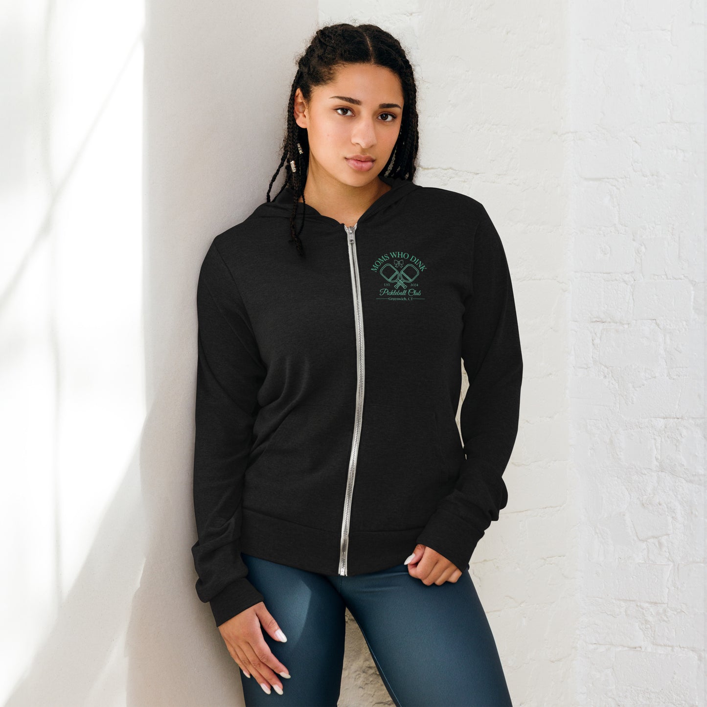 Pickleball Unisex zip hoodie