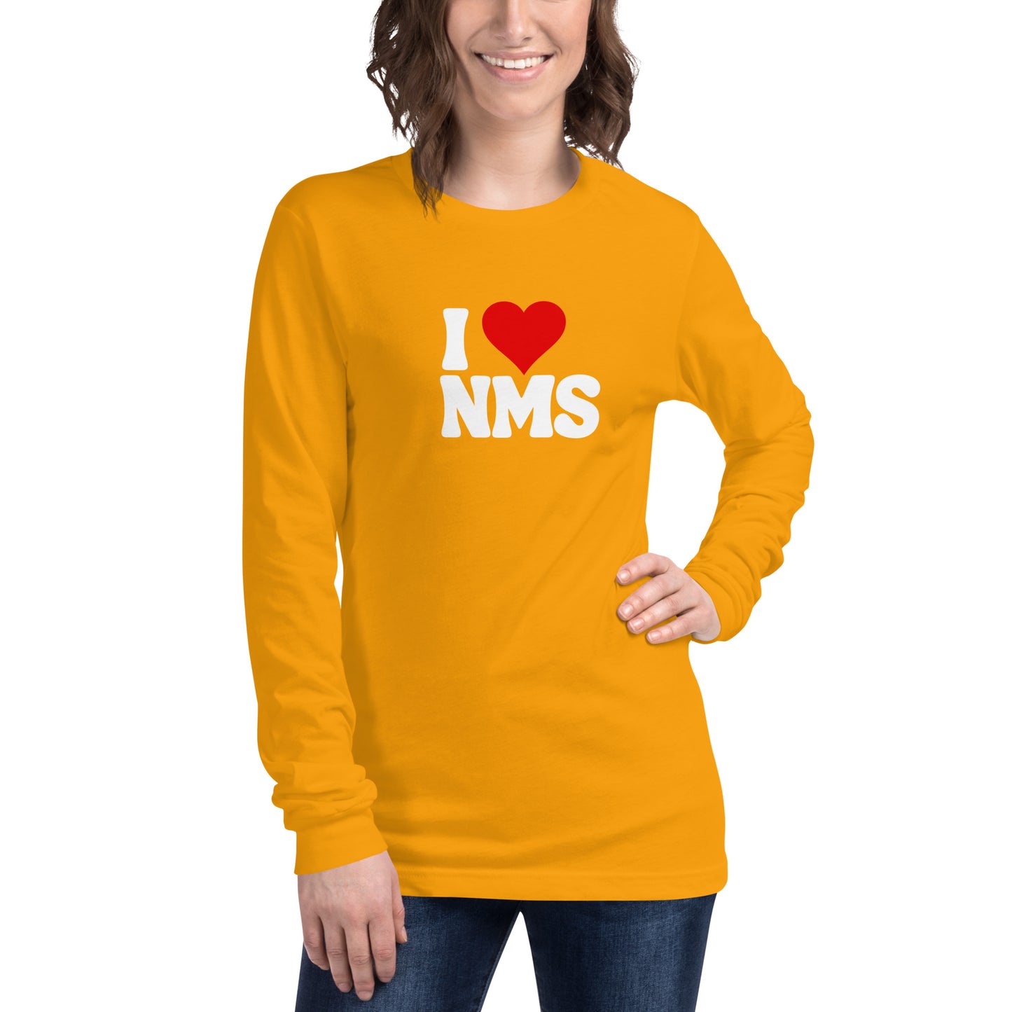 NMS I LOVE NMS Unisex Long Sleeve Tee