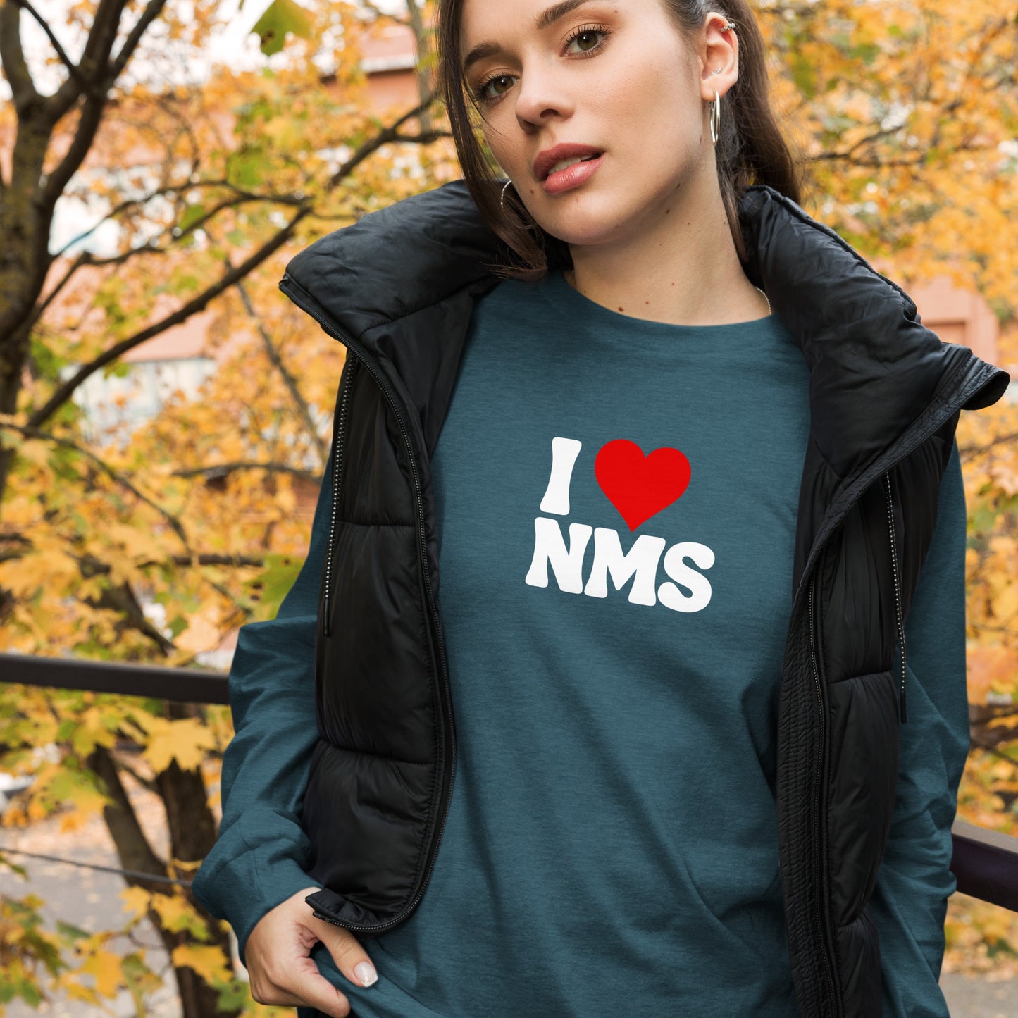 NMS I LOVE NMS Unisex Long Sleeve Tee