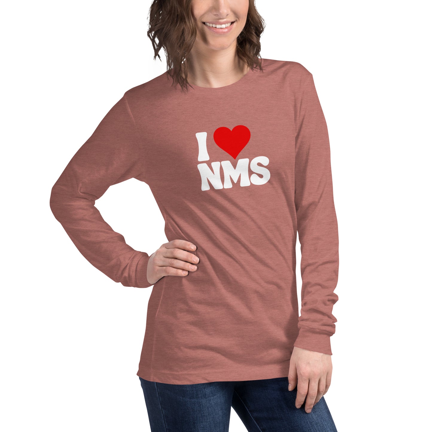 NMS I LOVE NMS Unisex Long Sleeve Tee