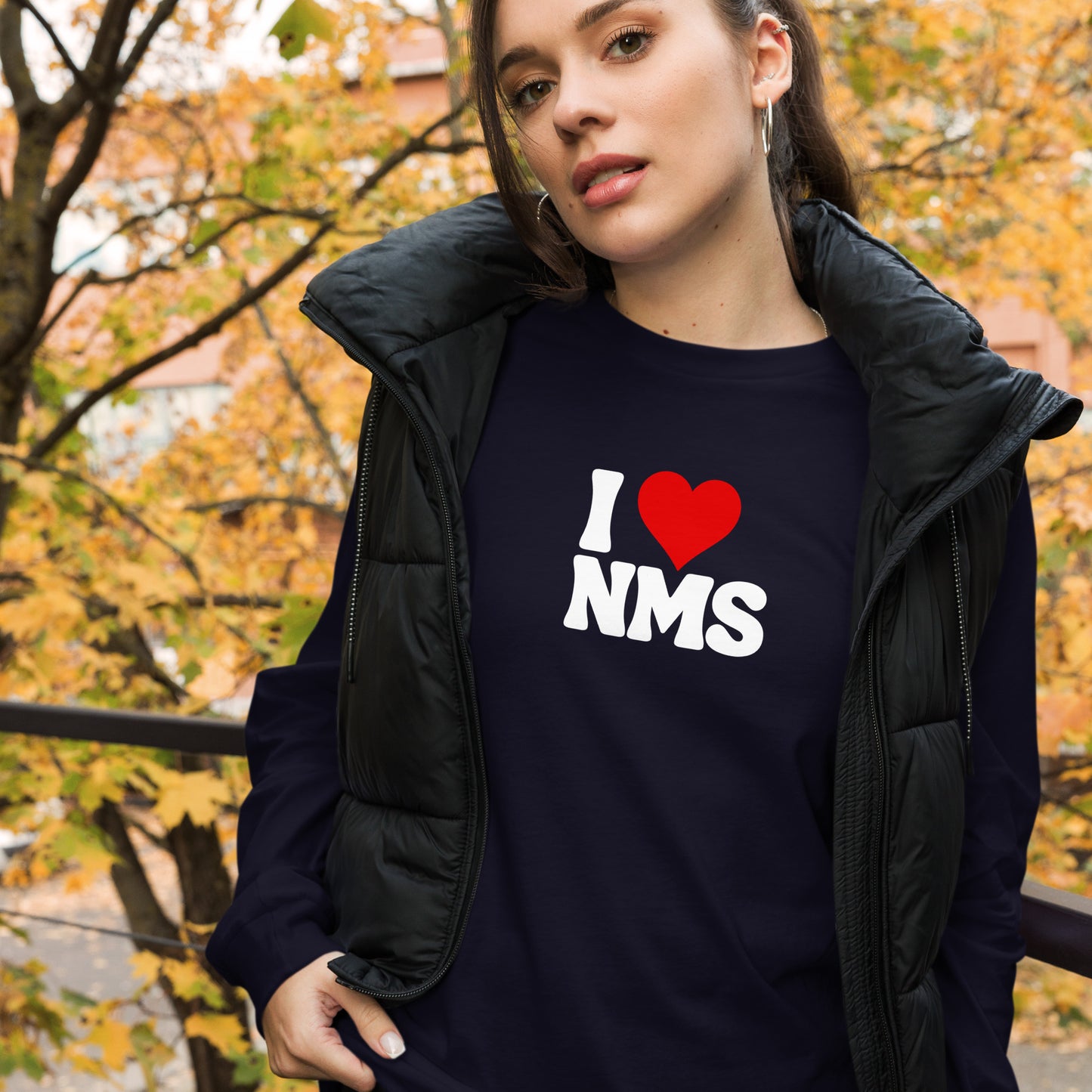 NMS I LOVE NMS Unisex Long Sleeve Tee
