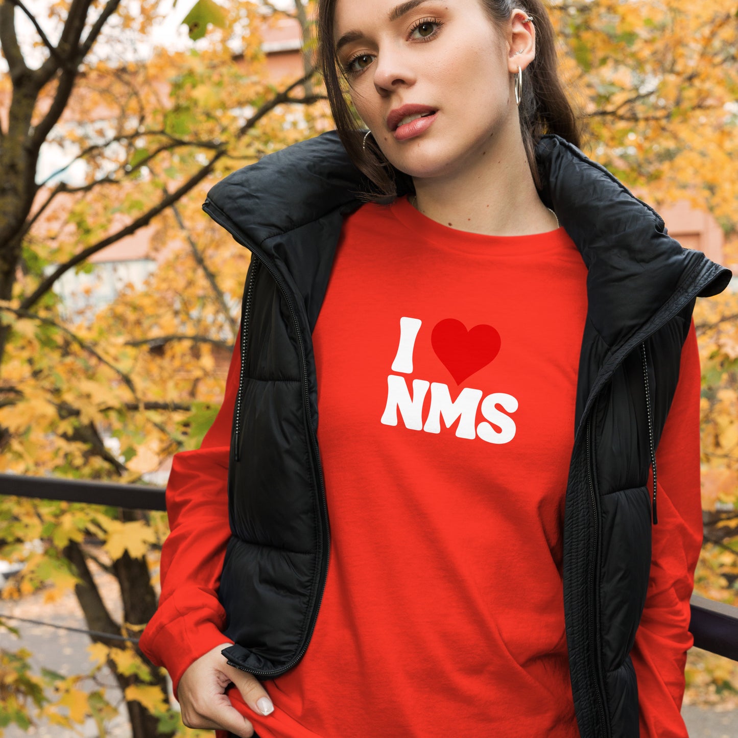 NMS I LOVE NMS Unisex Long Sleeve Tee