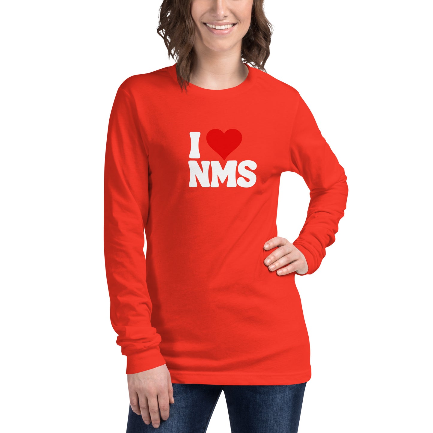 NMS I LOVE NMS Unisex Long Sleeve Tee