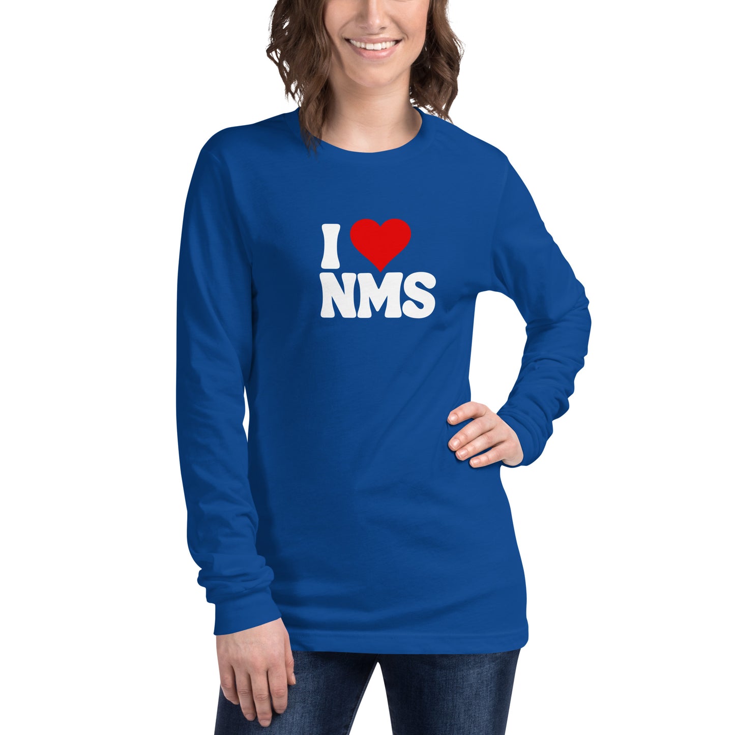 NMS I LOVE NMS Unisex Long Sleeve Tee