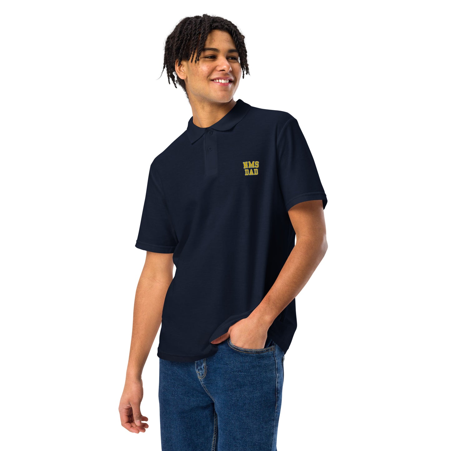 North Mianus Dad Unisex pique polo shirt