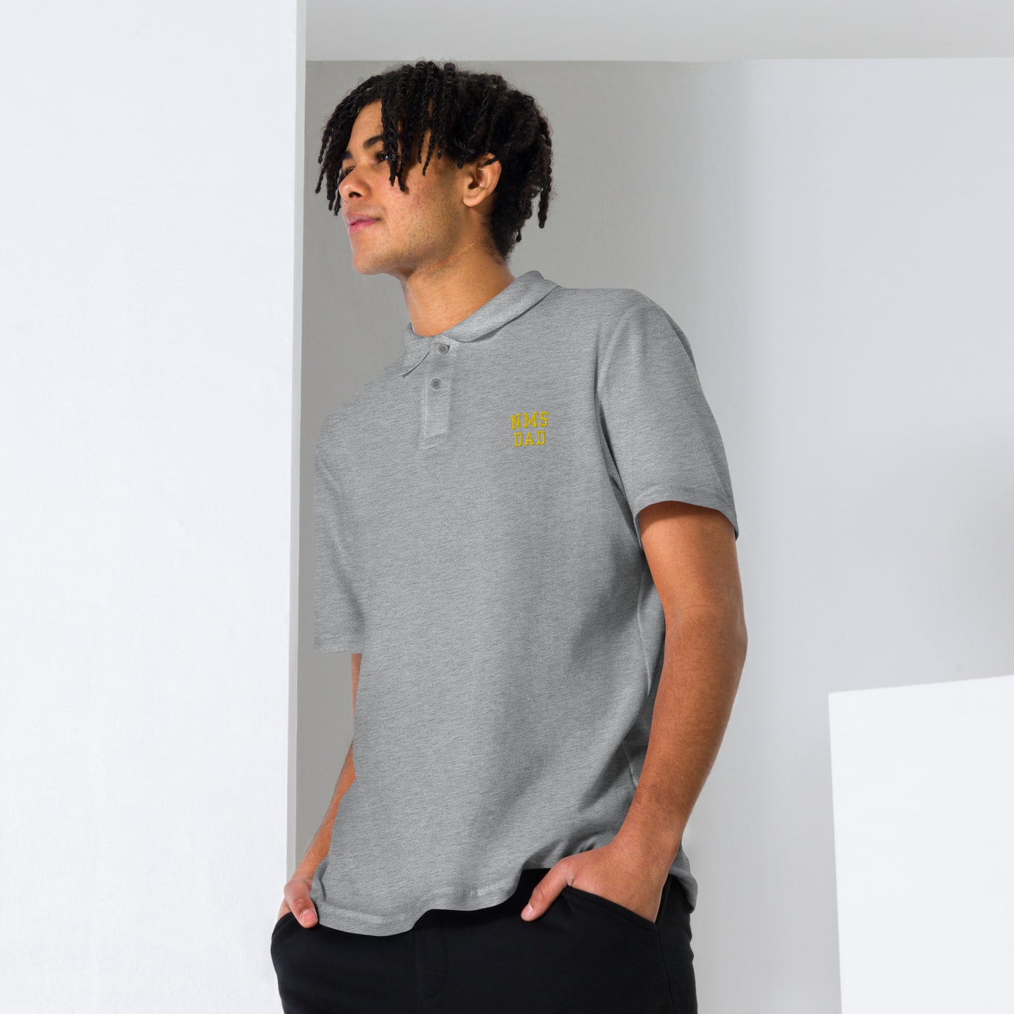 North Mianus Dad Unisex pique polo shirt