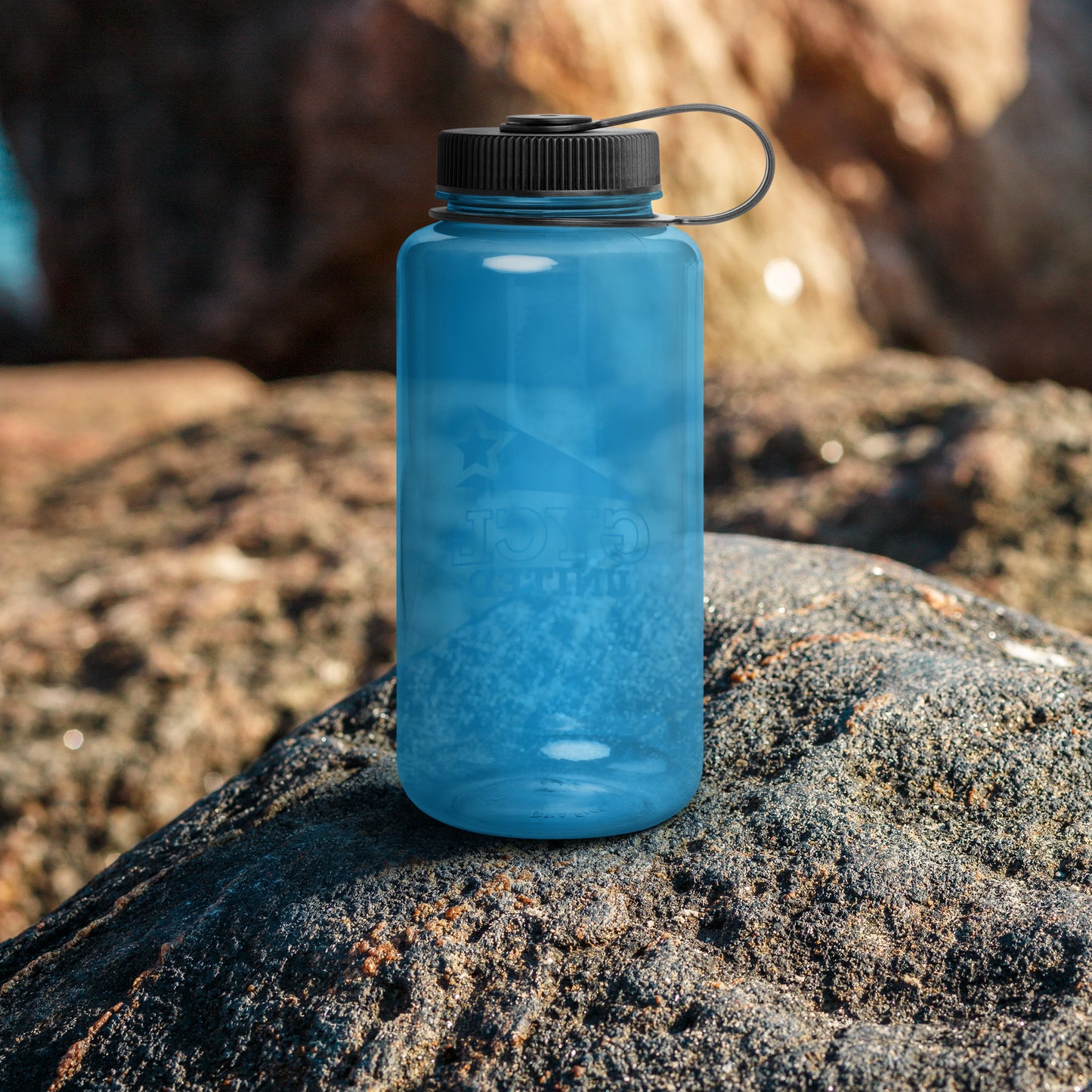 Greenwich United Wide mouth plastic water bottle