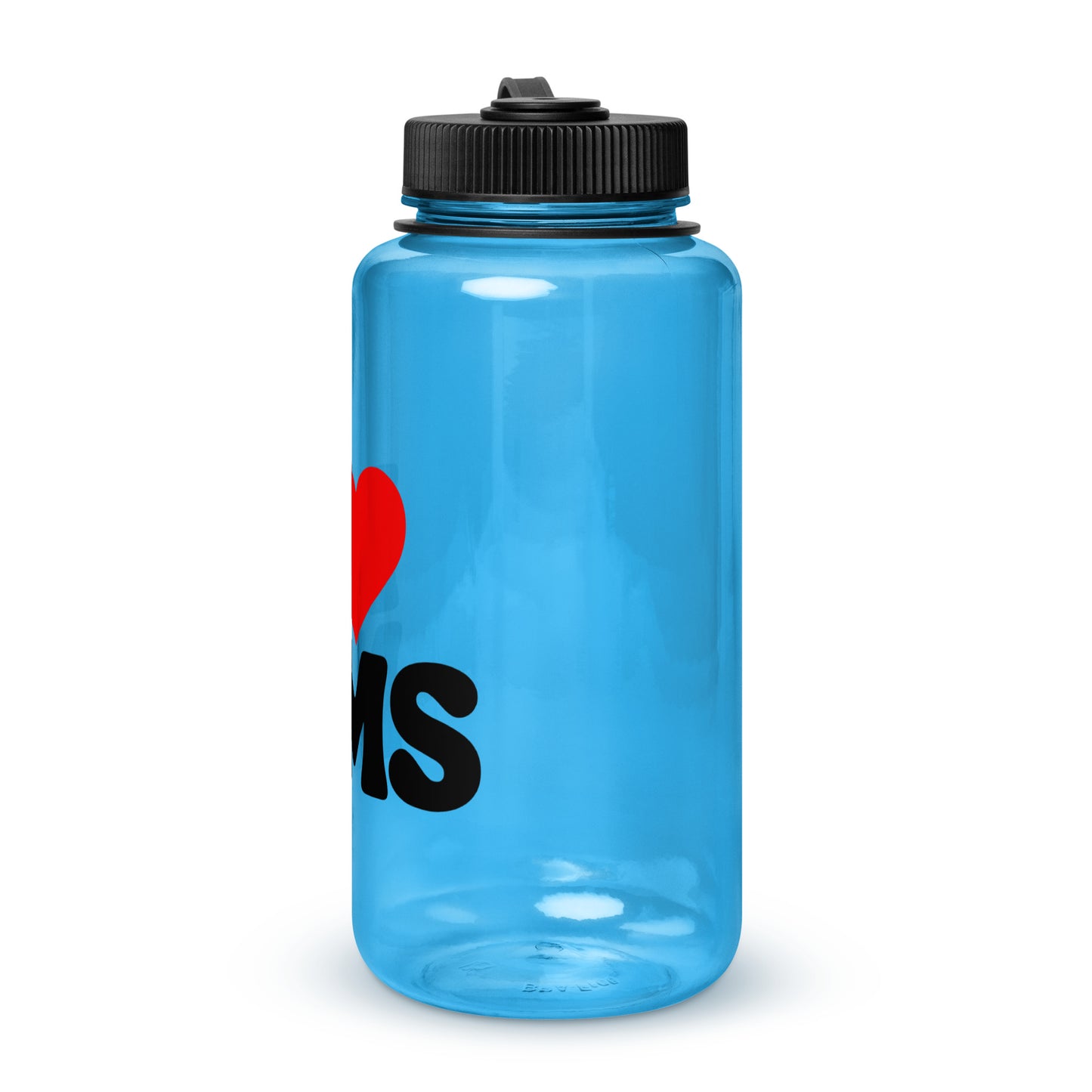 NMS I LOVE NMS Wide mouth plastic water bottle