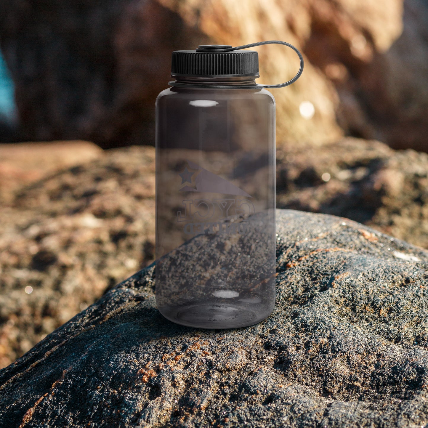 Greenwich United Wide mouth plastic water bottle