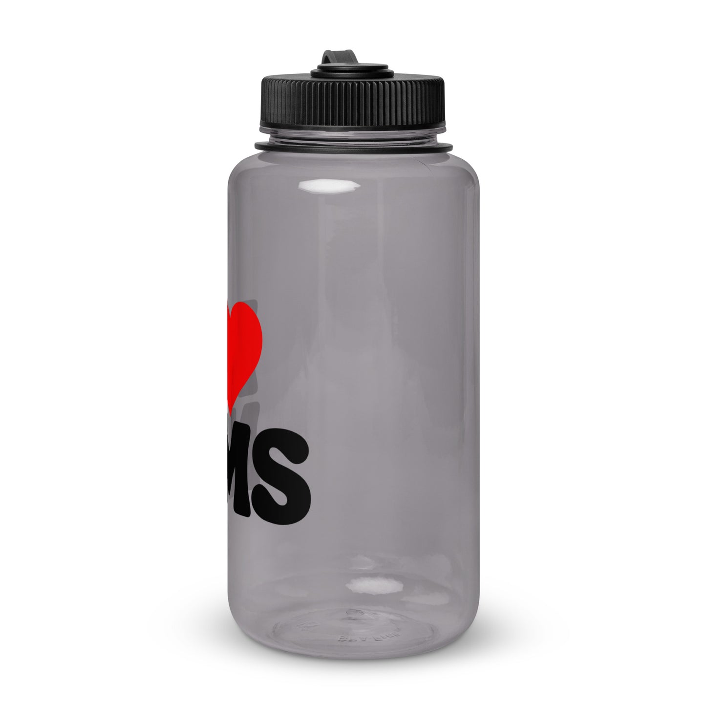 NMS I LOVE NMS Wide mouth plastic water bottle
