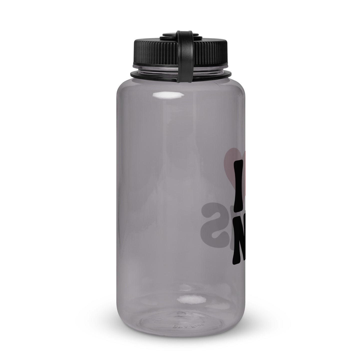 NMS I LOVE NMS Wide mouth plastic water bottle