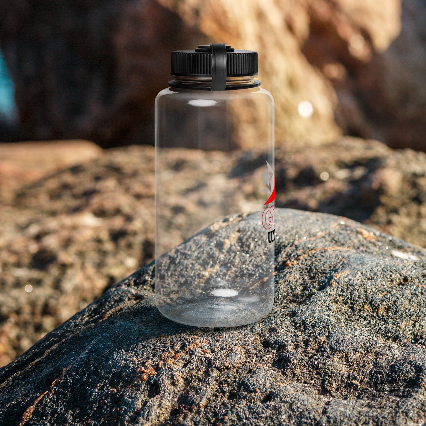 Greenwich United Wide mouth plastic water bottle
