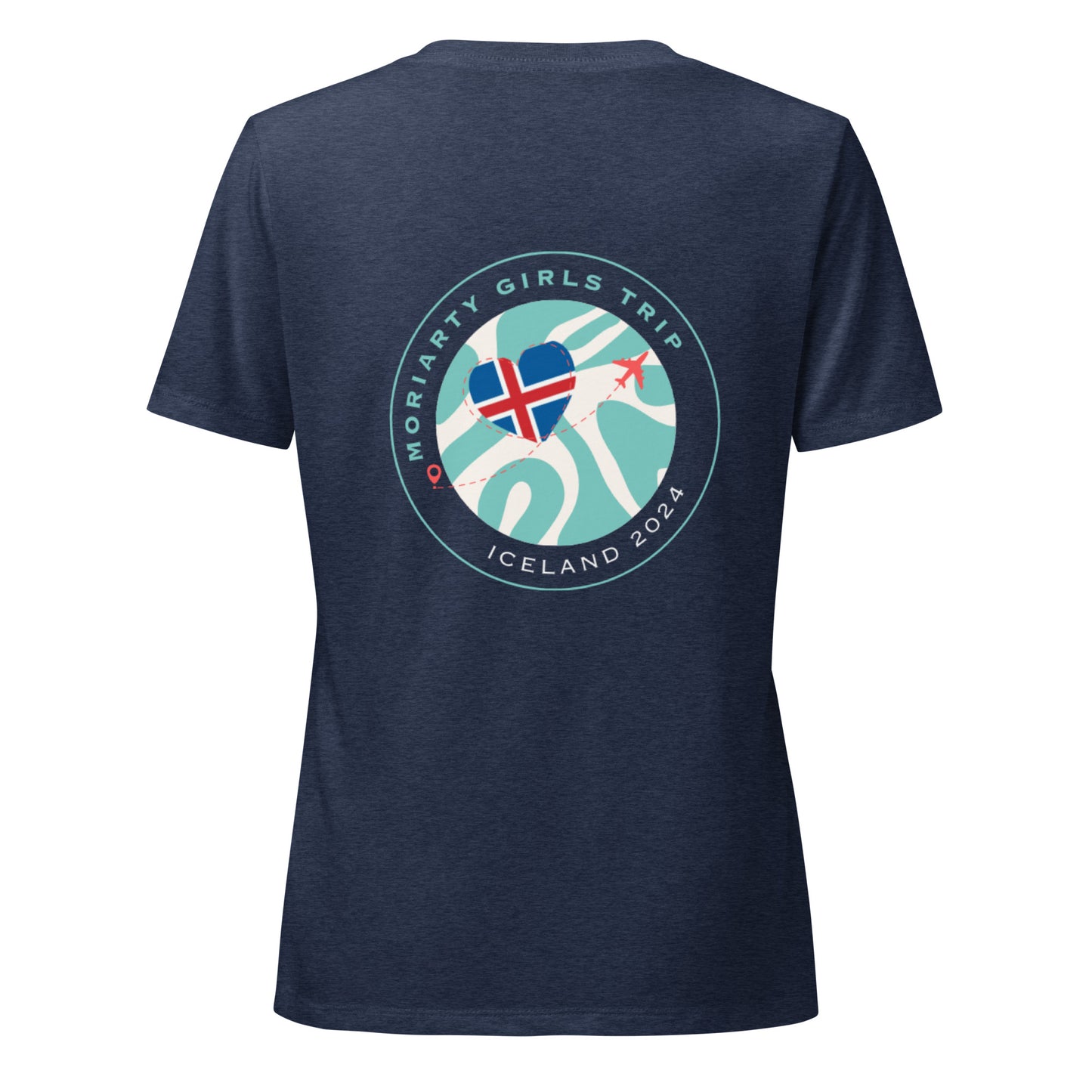 Iceland Women’s relaxed v-neck t-shirt