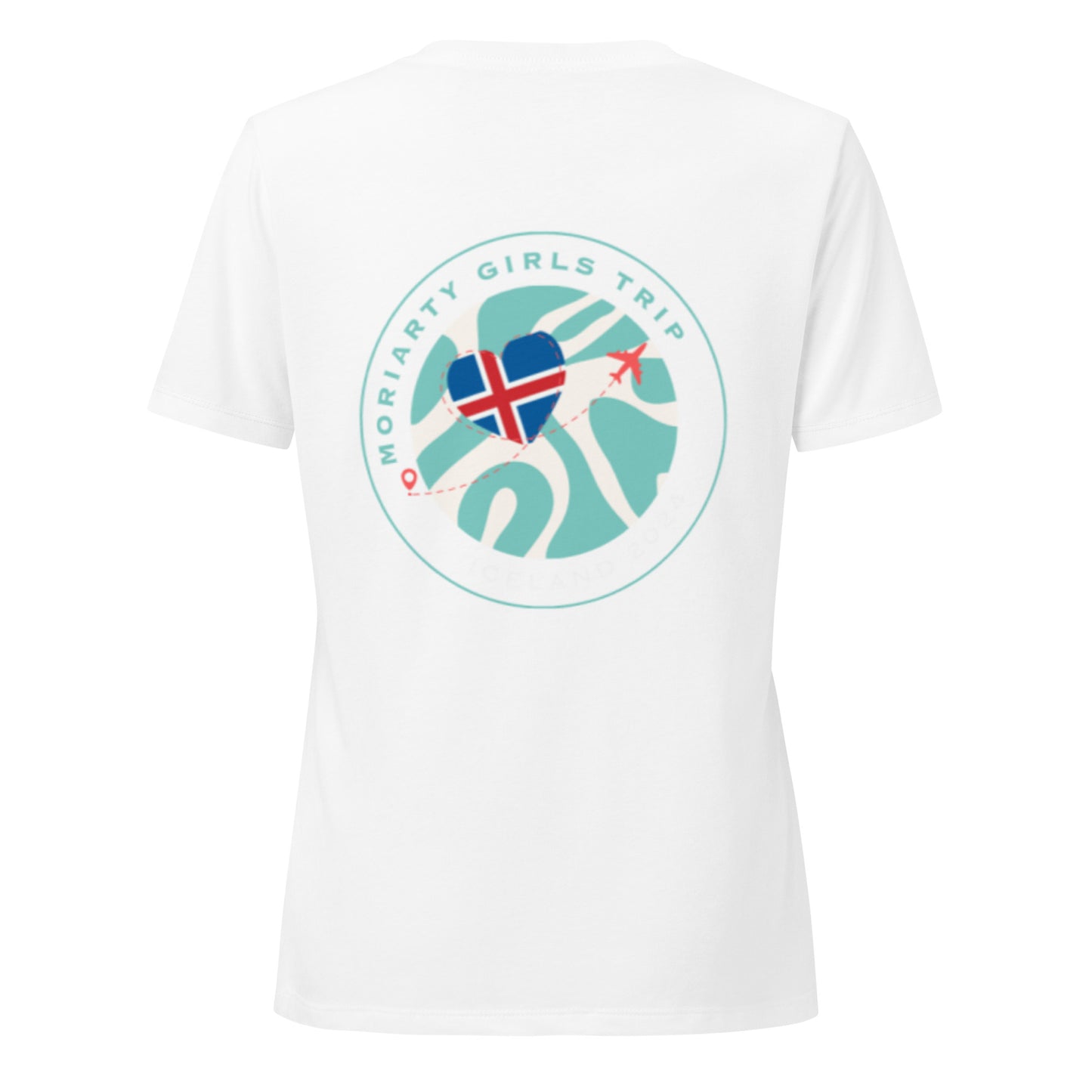 Iceland Women’s relaxed v-neck t-shirt