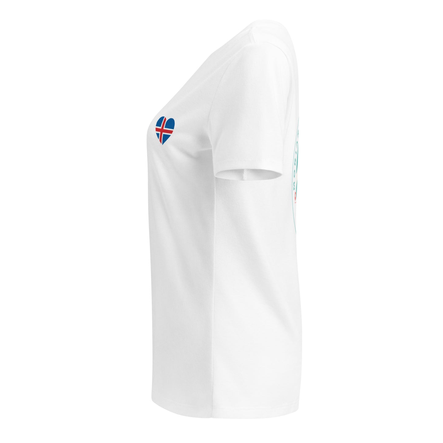 Iceland Women’s relaxed v-neck t-shirt