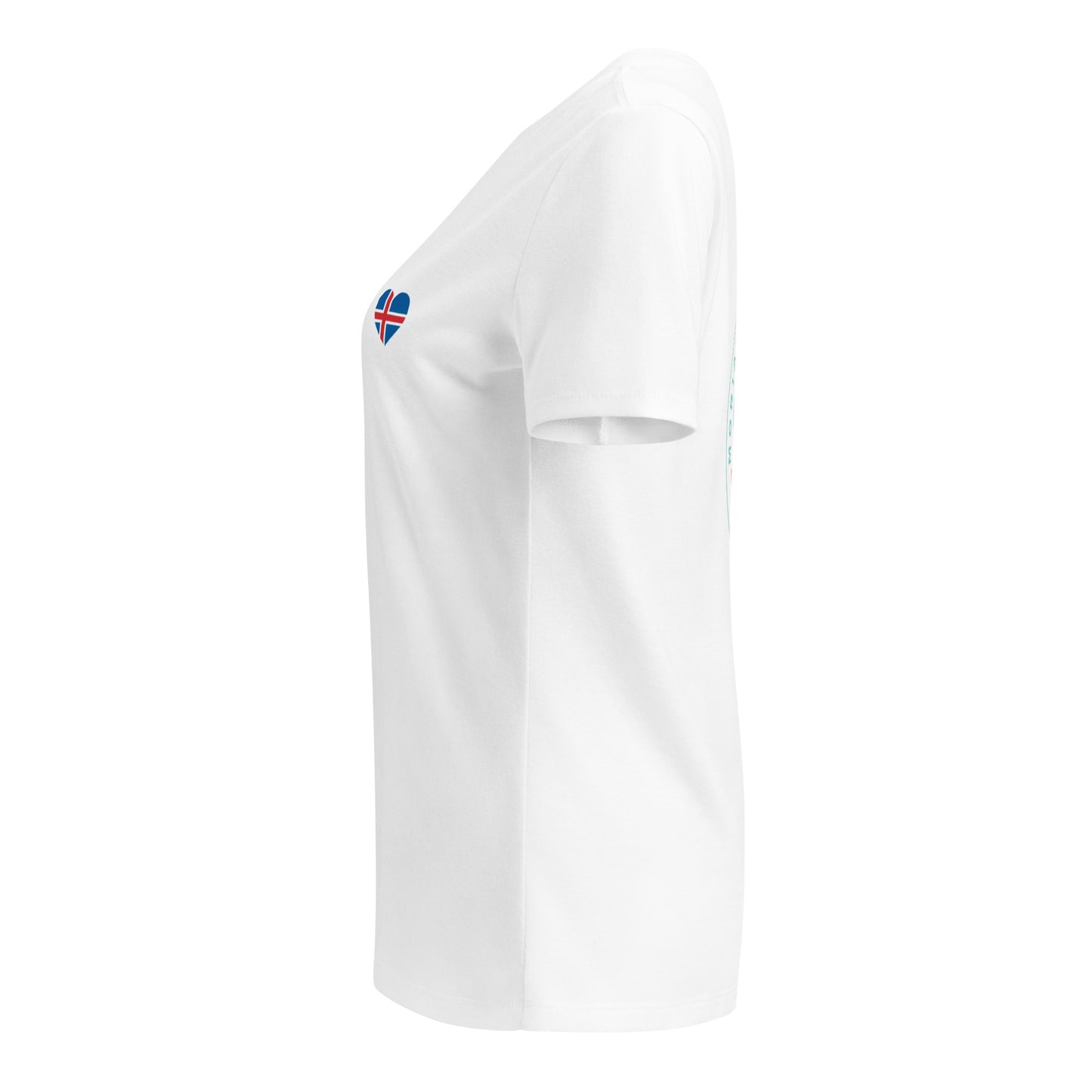 Iceland Women’s relaxed v-neck t-shirt