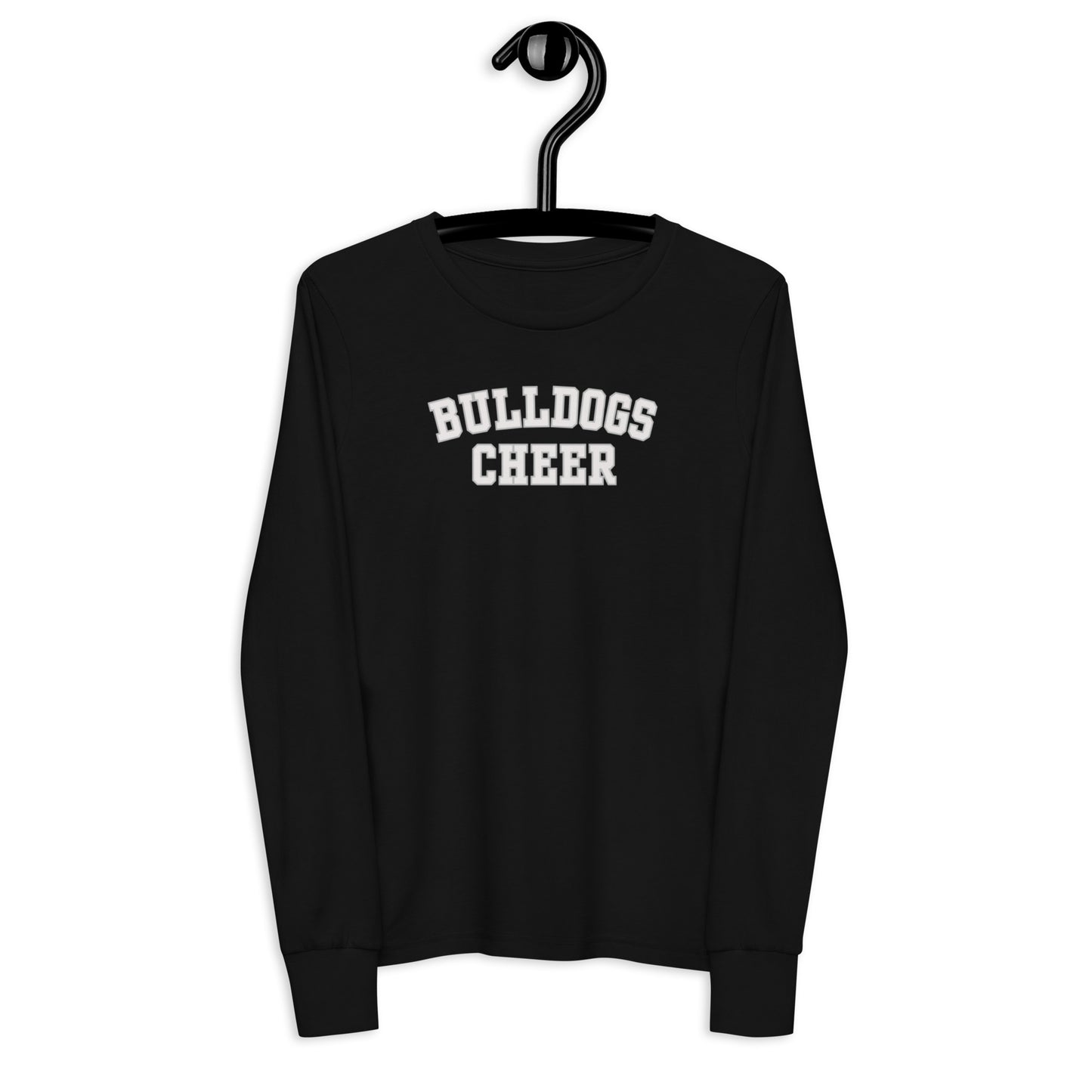 Bulldogs Cheer Youth long sleeve tee