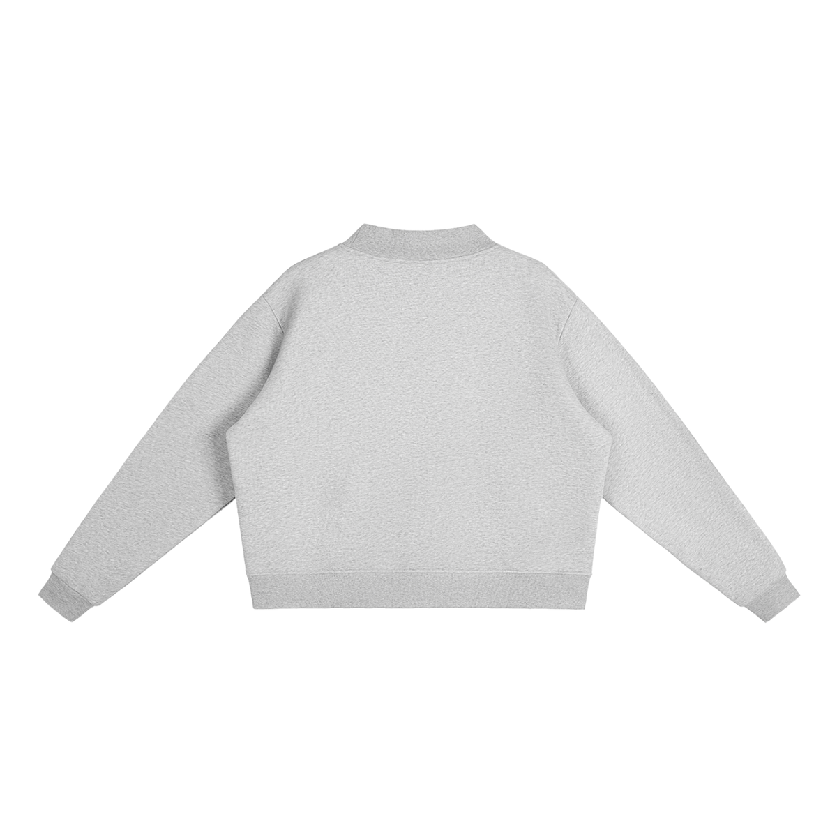 North Mianus Essential Fleece Mock-Neck Crew Sweatshirt
