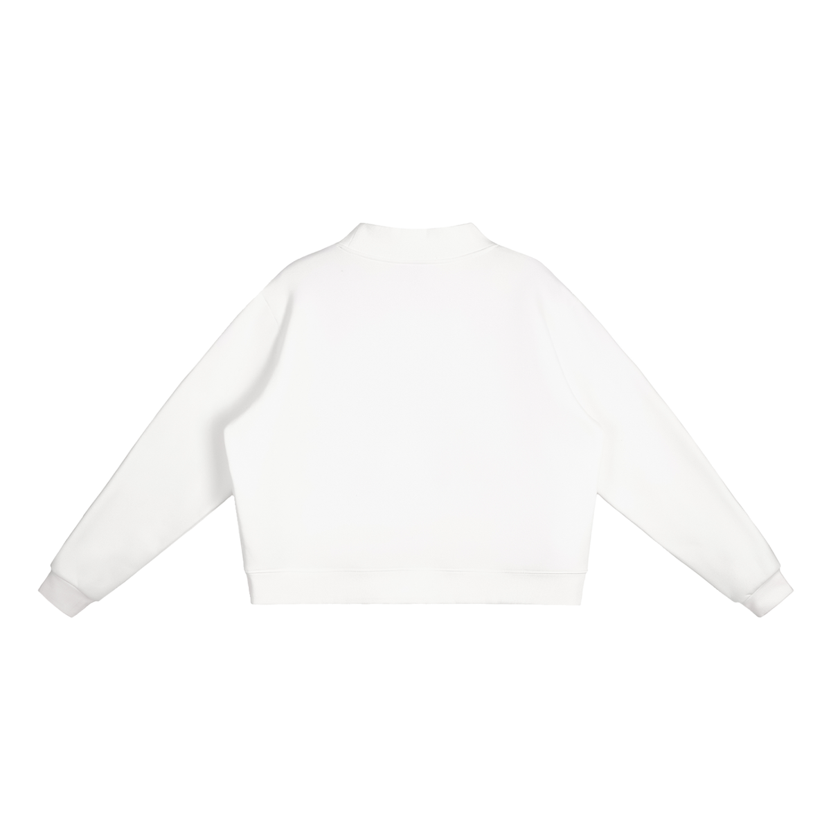 North Mianus Essential Fleece Mock-Neck Crew Sweatshirt
