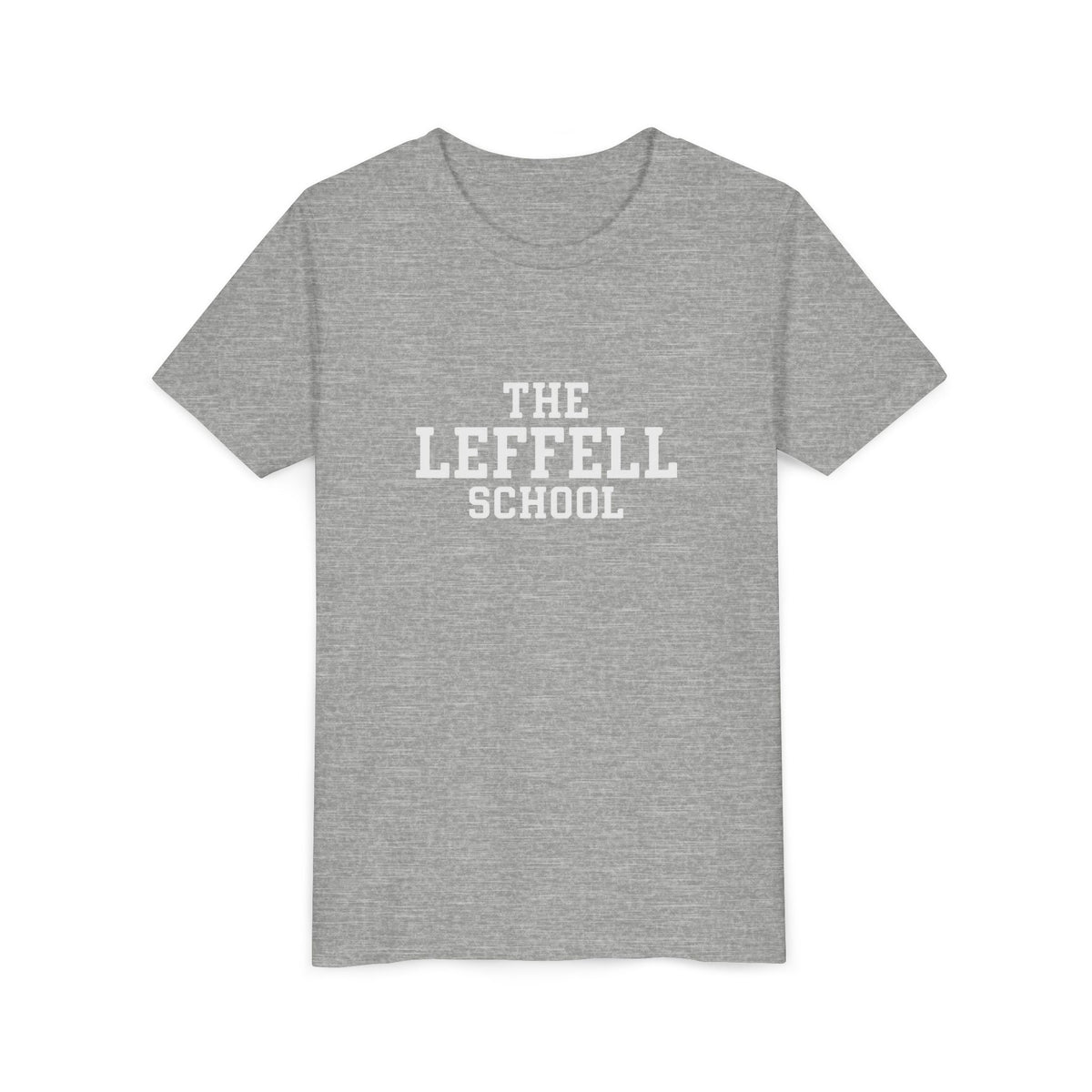 Youth T-Shirt — "The Leffell School" Classic School Logo Tee