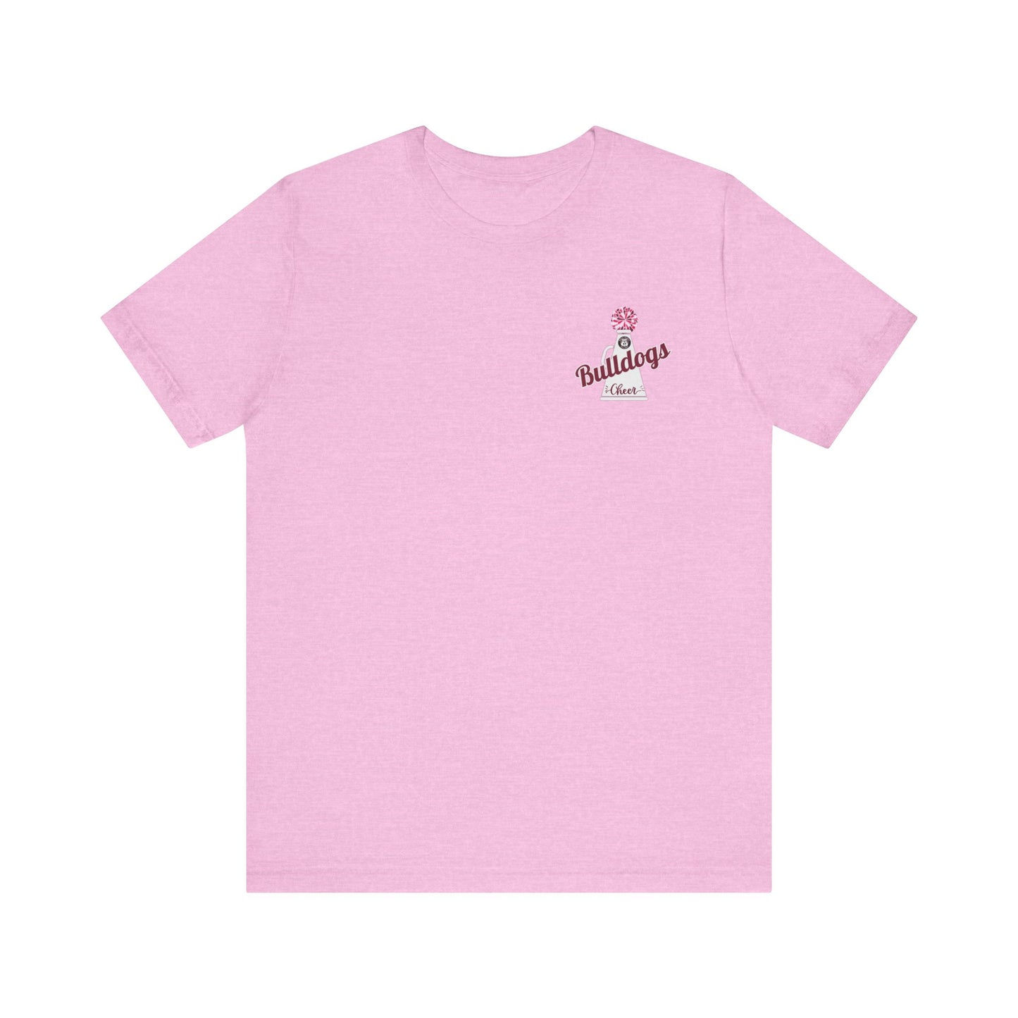 Bulldogs In My Cheerleader Era ADULT Unisex Jersey Short Sleeve Tee