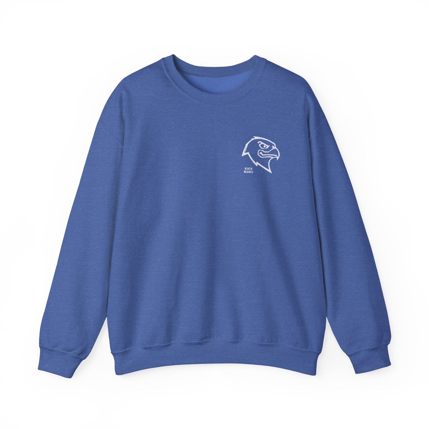 NMS Hawks Cozy Adult Collegiate Sweatshirt, Unisex Crewneck