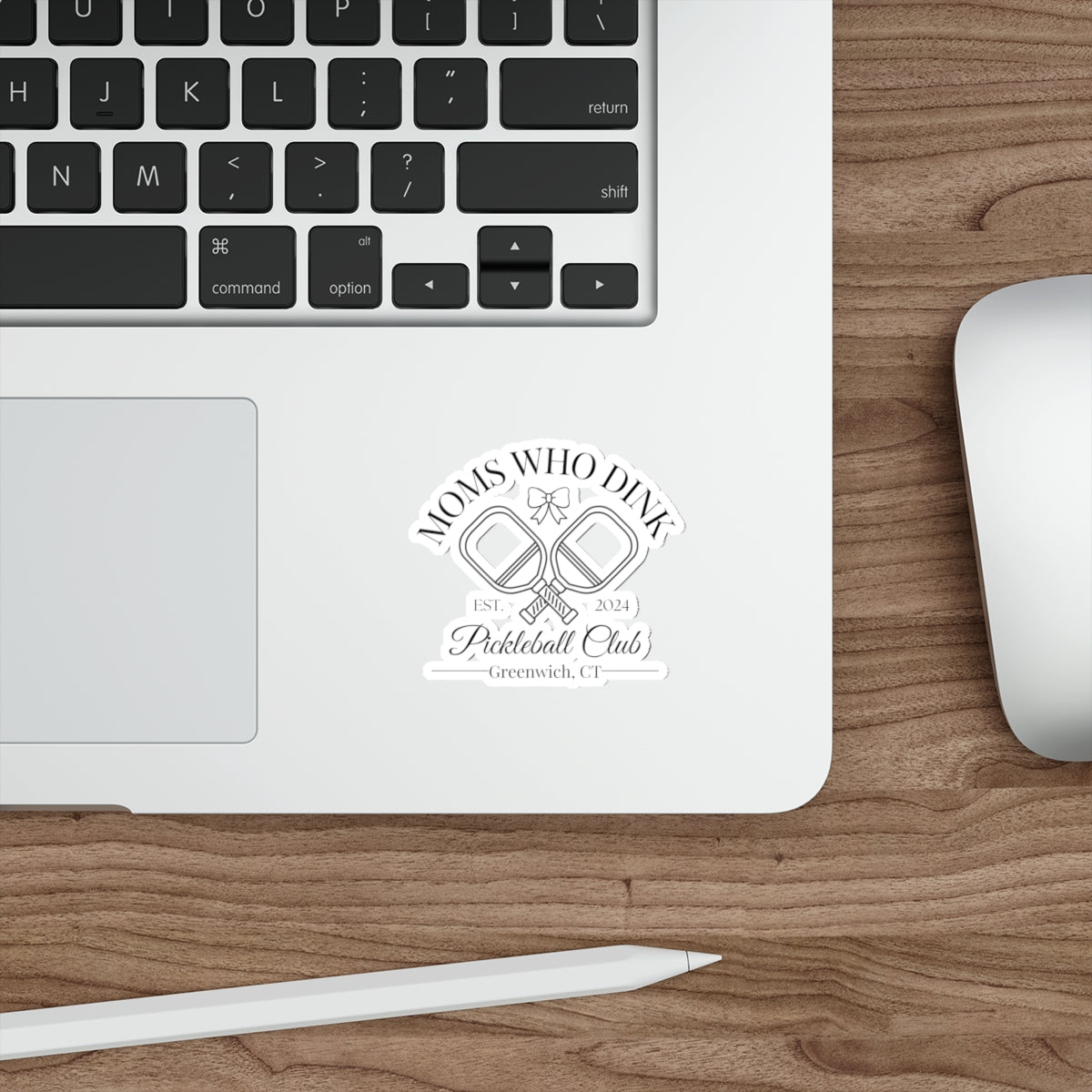 Moms Who Dink Die-Cut Stickers
