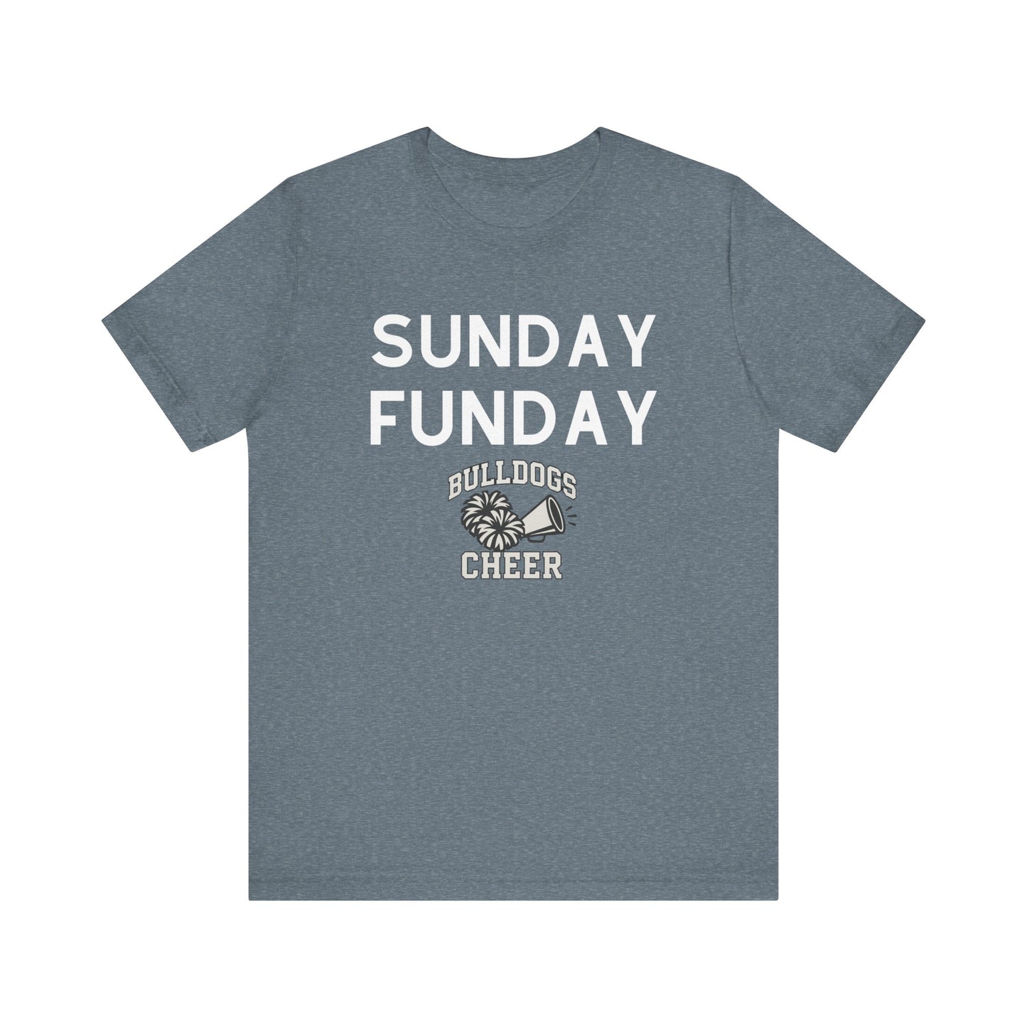 Sunday Funday T-Shirt, Bulldogs Cheer Shirt
