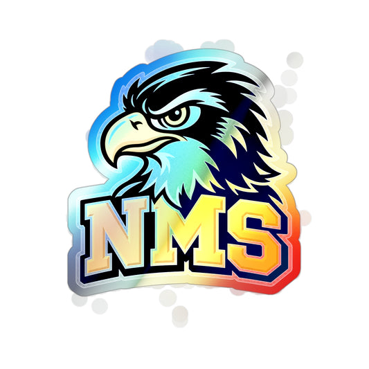 North Mianus Hawk Holographic Die-cut Stickers