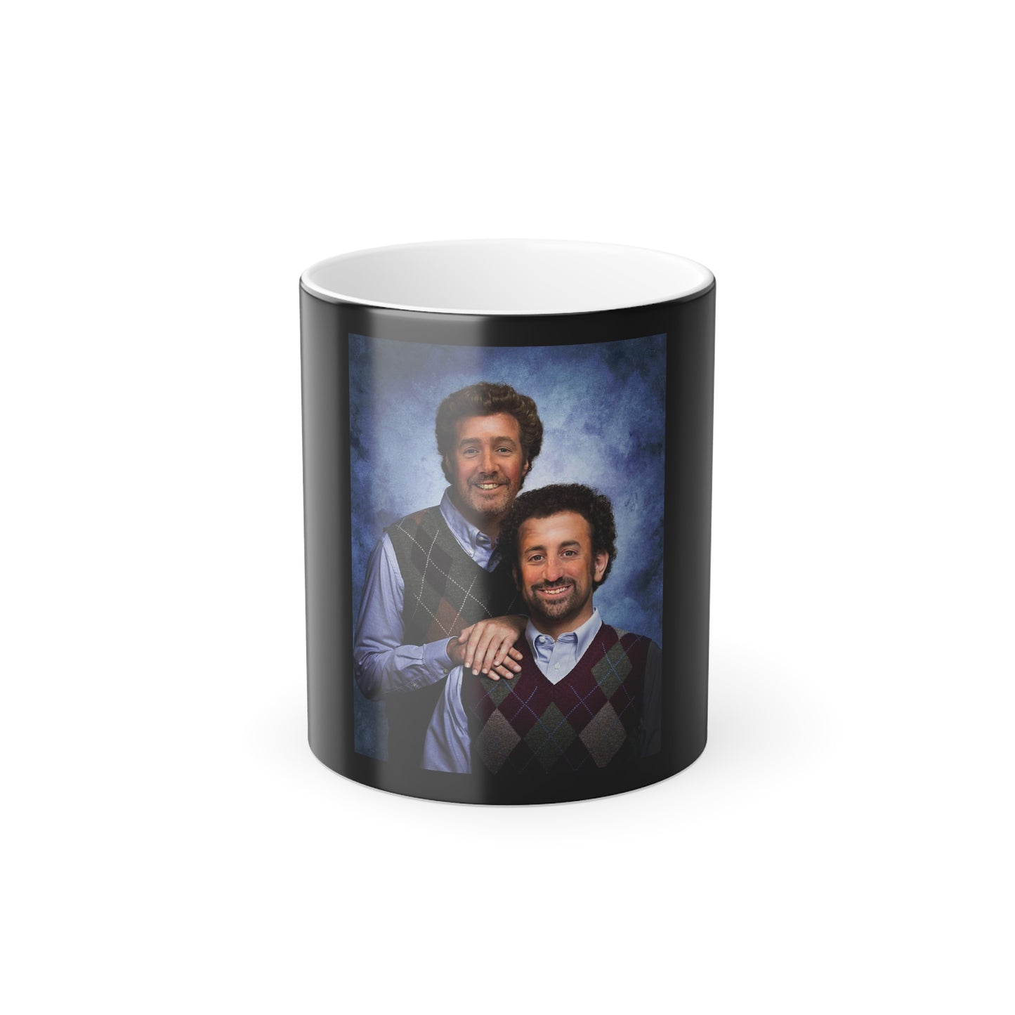 Color-Changing Photo Mug — Custom Portrait Reveal 11oz