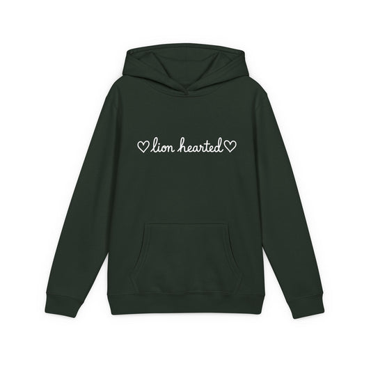 The Leffell School Youth Lion Hearted fleece Hoodie