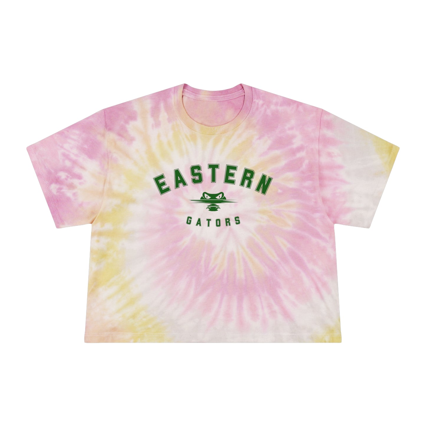EMS Eastern Middle School Women's Tie-Dye Crop Tee