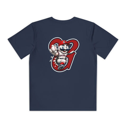 Greenwich Cooperstown Original Pin Performance Youth Competitor Tee